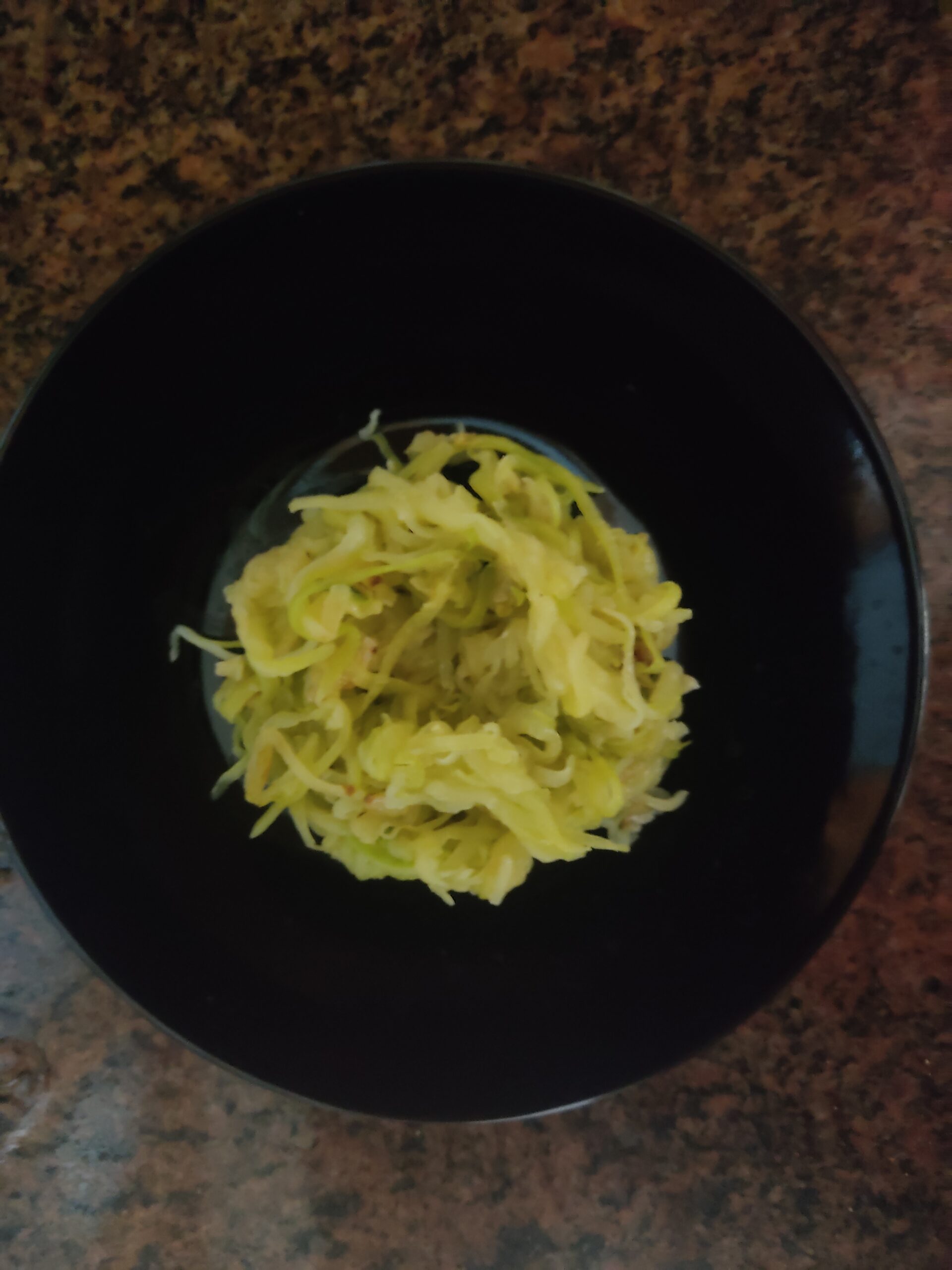 Zucchini noodles Aglio e Olio