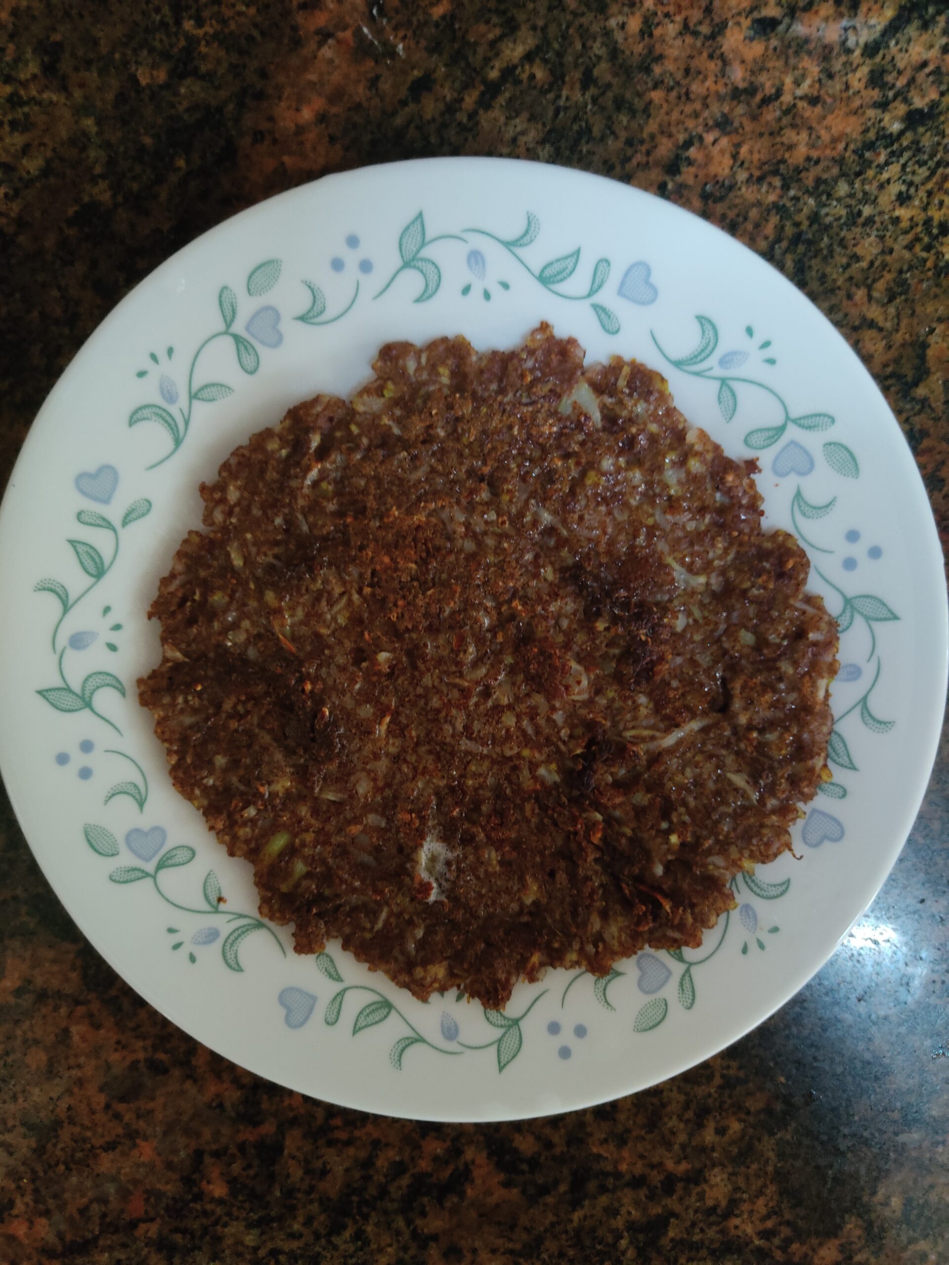 Cauliflower Ragi Roti